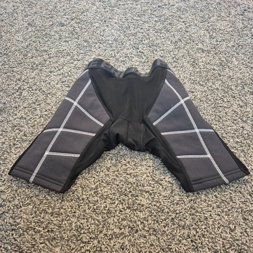 Nike Pro Hyperstrong Padded Compression Shorts Black Baseball Boy's Small Active